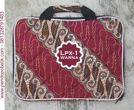softcase laptop batik